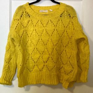 Yellow Alpaca sweater